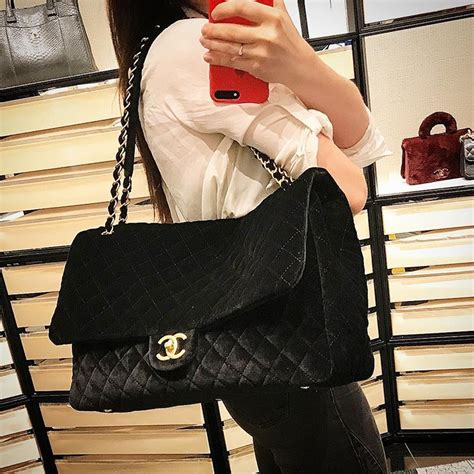 chanel xxl flap bag suede|Chanel classic flap bag price.